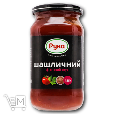 Сравнить цены на Соус «Руна» «Шашличний» 485г