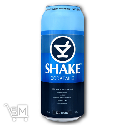 Сравнить цены на Напій слабоалкогольний «Shake» «Айс Бейбі» 7% 0,5л