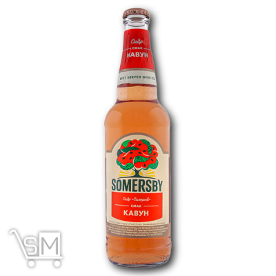 Сравнить цены на Сидр «Somersby» «Кавун» 4.7% 0,5л