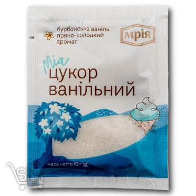 Сравнить цены на Ванильный сахар «Мрия» 10г