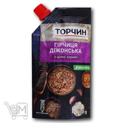 Сравнить цены на Гірчиця «ТОРЧИН» «Діжонська» 130г