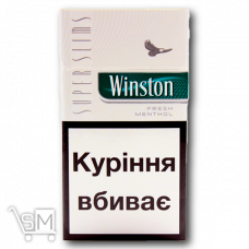 Сигареты «Winston» «Fresh Menthol Super Slims»