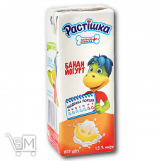 Йогурт «Danone» «Растішка» Банан 1,5% 207г