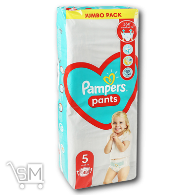 Сравнить цены на Підгузки-трусики «Pampers» «Pants» Розмір 5 12-17кг 48шт