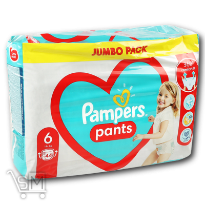 Сравнить цены на Підгузки-трусики «Pampers» «Pants» Розмір 6 15+ кг 44шт