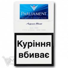 Сигареты «Parliament» «Aqua Blue»