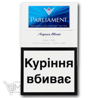 Сравнить цены на Сигареты «Parliament» «Aqua Blue»