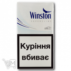 Сигареты «Winston» «Blue Super Slims» Сигареты «Winston» «Blue Super Slims»