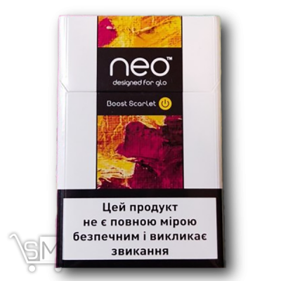 Сравнить цены на Стіки тютюновмісні «Neo» «Boost Scarlet»