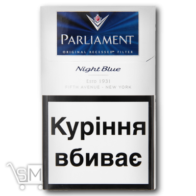 Сравнить цены на Цигарки «Parliament» «Night Blue»