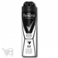 Антиперспірант «Rexona» «Невидимий на чорному і білому» 150мл Антиперспірант «Rexona» «Невидимий на чорному і білому» 150мл
