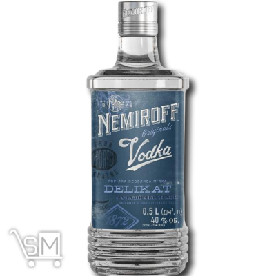 Сравнить цены на Водка «Nemiroff» «Delikat» мягкая особая 40% 0.5л