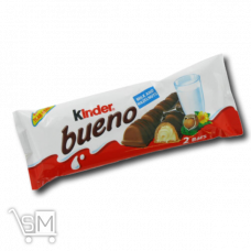 Батончик шоколадный «Kinder» «Bueno» с молочно-ореховой начинкой 43г