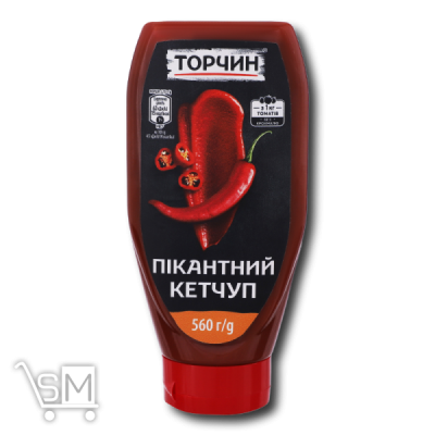 Сравнить цены на Кетчуп «Торчин» «Пікантний» з чилі 560г
