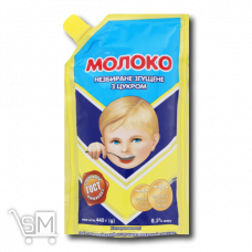 Молоко згущене «Первомайський МКК» незбиране з цукром 8.5% 440г