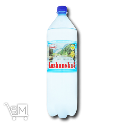 Сравнить цены на Вода минеральная «Лужанская №7» газированная 1,5л