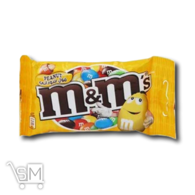 Сравнить цены на Драже «M&Ms» з арахісом та молочним шоколадом 90г