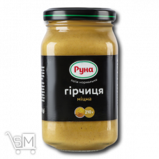Горчица «Руна» «Крепкая» 210г