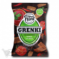Грінки «Flint» «Grenki» житні зі смаком томату Спайсі 65г