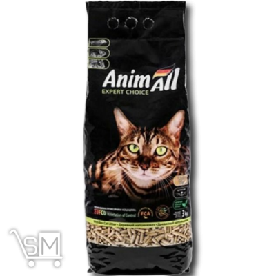 Сравнить цены на Деревний наповнювач «Animall» 3кг