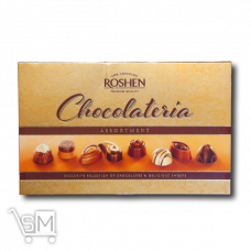 Цукерки «Roshen» «Chocolateria» 256г Цукерки «Roshen» «Chocolateria» 256г