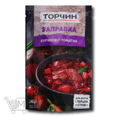 Сравнить цены на Заправка «Торчин» «Буряково-томатна» 240г