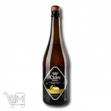 Сидр «Cidre Royal» яблочный купажный полусладкий газированный 0,7л