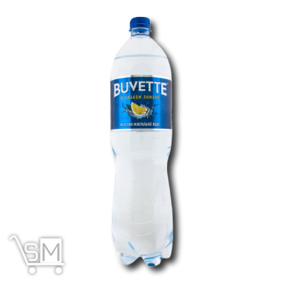 Сравнить цены на Вода минеральная «Buvette» лимон 1,5л
