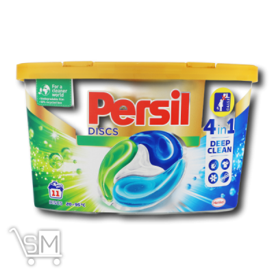 Сравнить цены на Гель для стирки «Persil» «Deep Clean Discs» универсальный в капсулах 11шт.