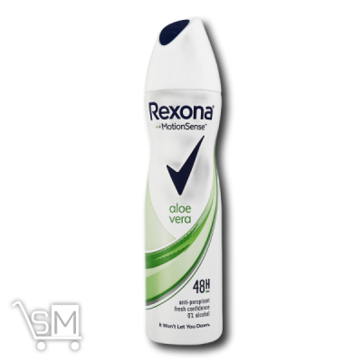 Сравнить цены на Антиперспирант «Rexona» «Aлоэ вера» аэрозольный 150мл