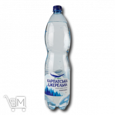 Вода «Карпатська Джерельна» сильногазована 1,5л