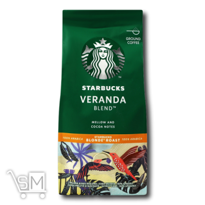 Сравнить цены на Кофе «Starbucks» «Veranda blend» натуральный обжареный молотый 200г