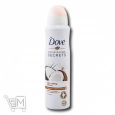 Дезодорант «Dove» «Ритуал красоты» Восстановление с ароматом кокоса и цветами жасмина аэрозольный 150мл