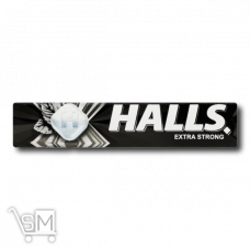 Льодяники «Halls» «Ментол Екстра» зі смаком ментолу та евкаліпту 25,2г