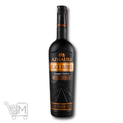 Сравнить цены на Коньяк «Aznauri» «Black Barrel» 5 лет 40% 0,5л