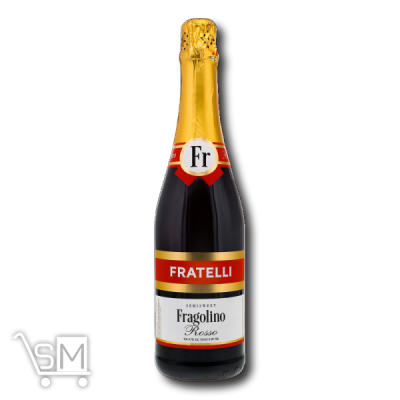 Сравнить цены на Вино игристое «Fratelli» «Fragolino Rosso» красное полусладкое 6-6,9% 0,75л