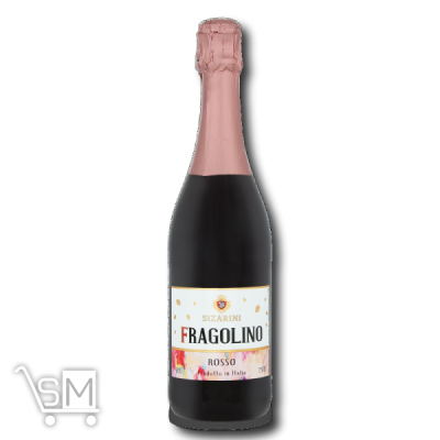 Сравнить цены на Вино игристое «Sizarini» «Fragolino Rosso» красное сладкое 7% 0,75л