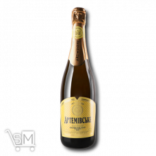 Вино ігристе «Artwinery» «Артемівське» біле напівсухе 10-13,5% 0,75л
