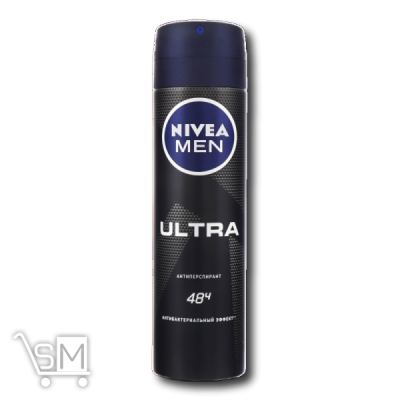 Сравнить цены на Дезодорант спрей «Nivea Men» «Ultra» 150 мл