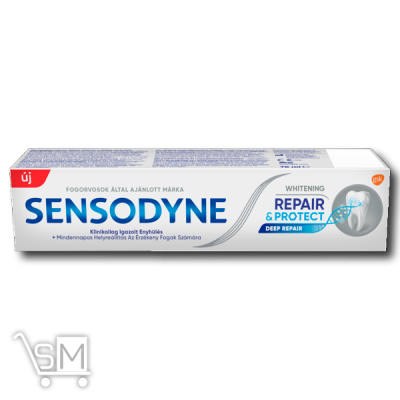 Сравнить цены на Зубна паста «Sensodyne» «Відновлення та захист» 75мл