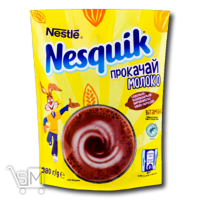 Сравнить цены на Какао-напій «Nesquik» «Opti-Start» швидкорозчинний 380г