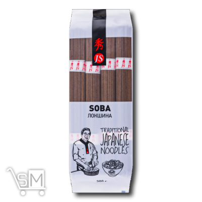 Сравнить цены на Локшина гречана «JS Soba» «Noodles» 300г