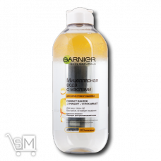 Мицеллярная вода «Garnier» с маслами для снятия макияжа 400мл