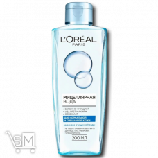 Мицеллярная вода «Loreal Paris» для нормальной и комбинированной кожи 200мл