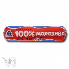 Морозиво «Рудь» 100% 1кг Морозиво «Рудь» 100% 1кг