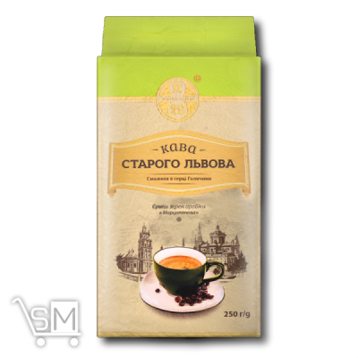 Сравнить цены на Кофе молотый «Кава Старого Львова» «Марципановый» 250г
