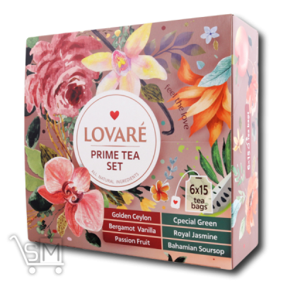 Сравнить цены на Набор чая «Lovare» «Prime Tea Set» 157.5г