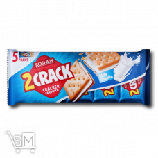 Крекер «Roshen» «2Crack» молочно-ванильна начинка 235г