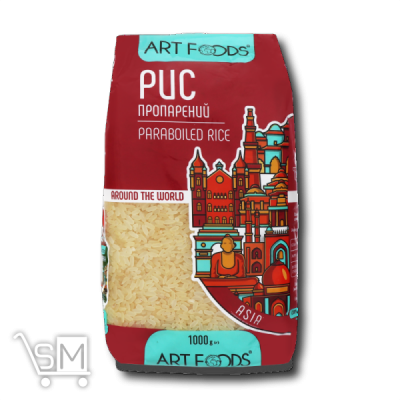 Сравнить цены на Рис «Art Foods» довгозернистий пропарений 1кг