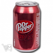 Напій «Dr.Pepper» газований ж/б 0,33л Напій «Dr.Pepper» газований ж/б 0,33л